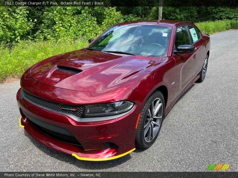 Octane Red Pearl / Black 2023 Dodge Charger R/T Plus