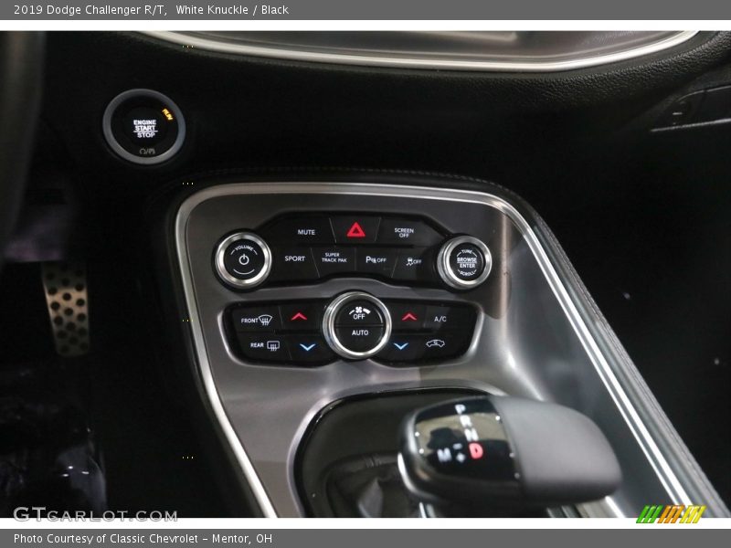 White Knuckle / Black 2019 Dodge Challenger R/T