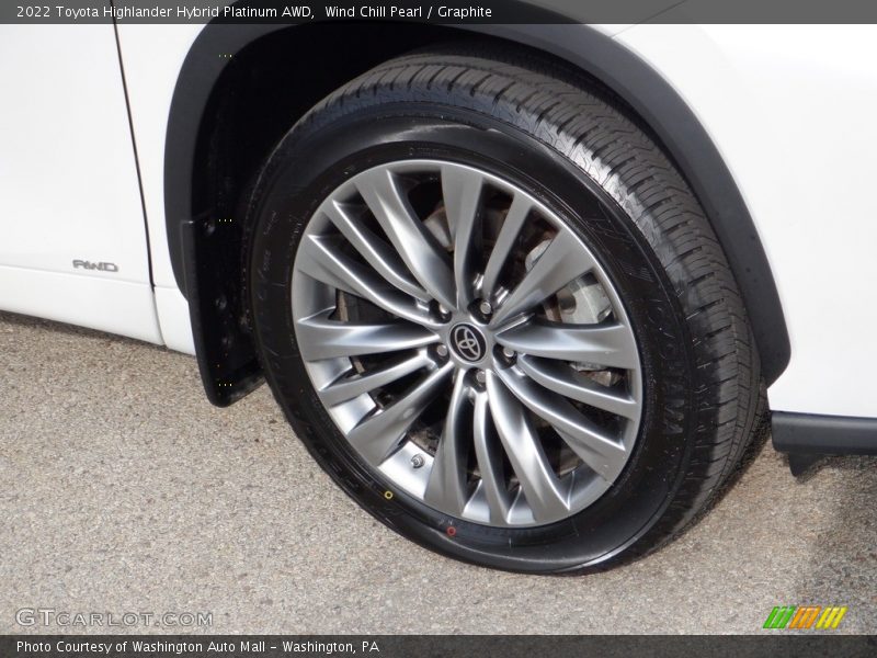  2022 Highlander Hybrid Platinum AWD Wheel