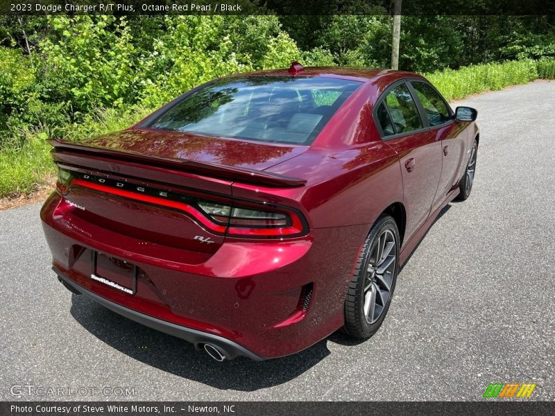 Octane Red Pearl / Black 2023 Dodge Charger R/T Plus