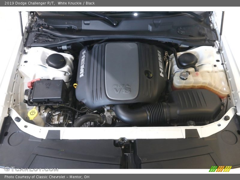 White Knuckle / Black 2019 Dodge Challenger R/T