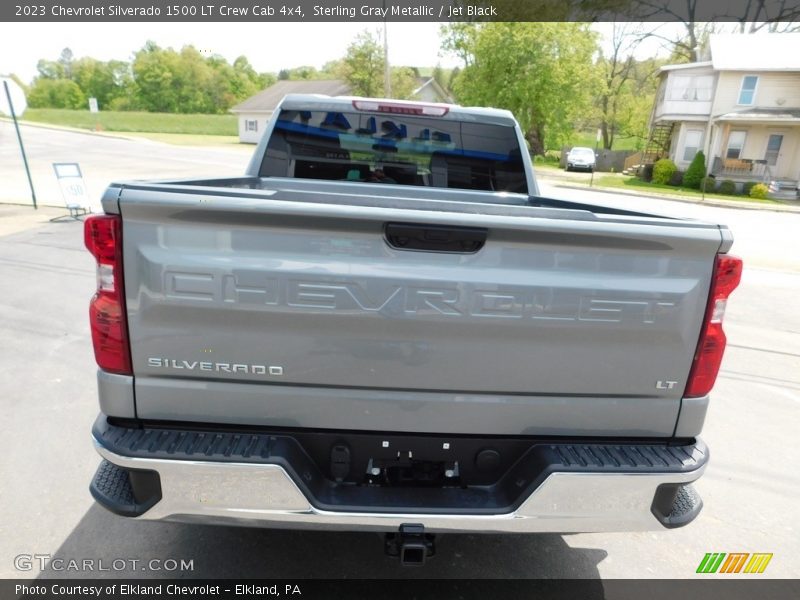 Sterling Gray Metallic / Jet Black 2023 Chevrolet Silverado 1500 LT Crew Cab 4x4