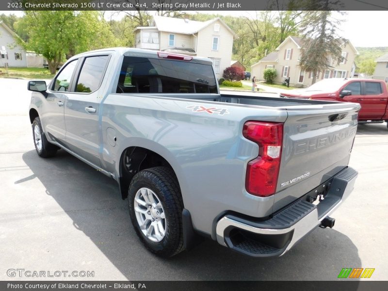 Sterling Gray Metallic / Jet Black 2023 Chevrolet Silverado 1500 LT Crew Cab 4x4