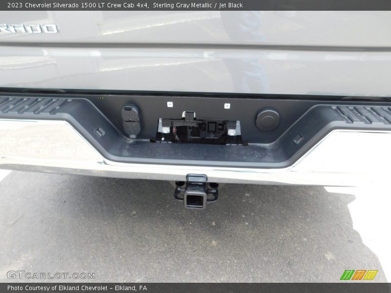 Sterling Gray Metallic / Jet Black 2023 Chevrolet Silverado 1500 LT Crew Cab 4x4