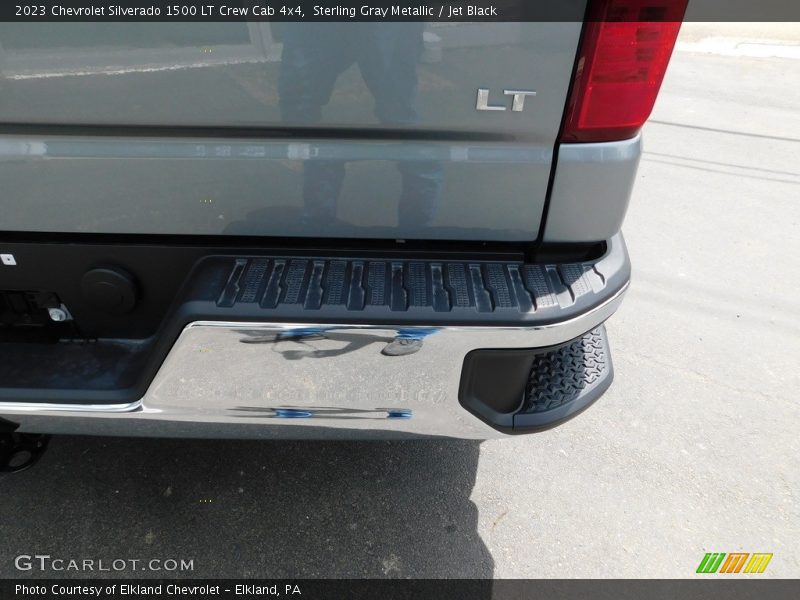 Sterling Gray Metallic / Jet Black 2023 Chevrolet Silverado 1500 LT Crew Cab 4x4