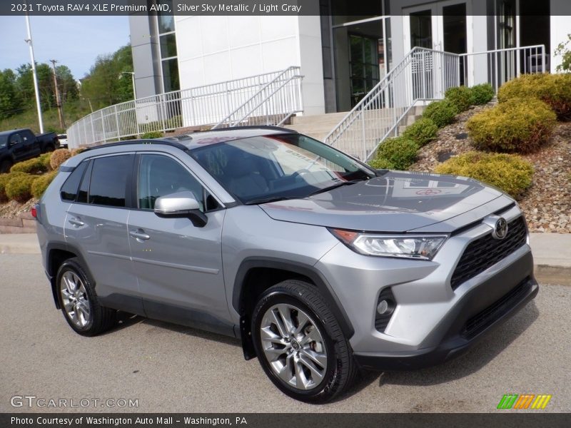 Front 3/4 View of 2021 RAV4 XLE Premium AWD