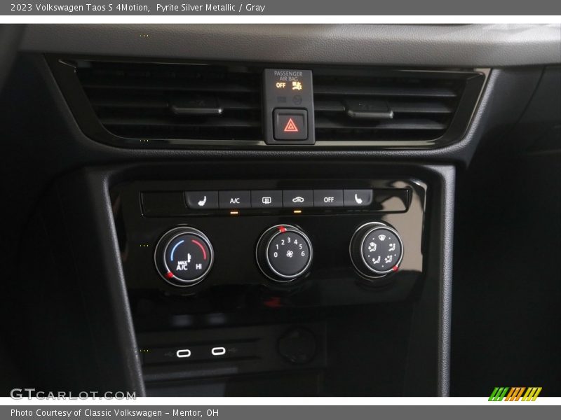 Controls of 2023 Taos S 4Motion