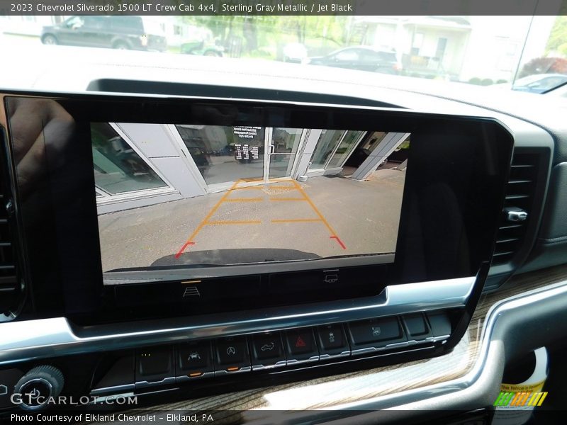 Sterling Gray Metallic / Jet Black 2023 Chevrolet Silverado 1500 LT Crew Cab 4x4