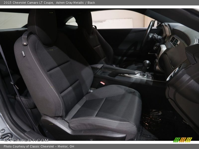 Ashen Gray Metallic / Black 2015 Chevrolet Camaro LT Coupe