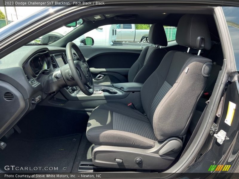 Pitch Black / Black 2023 Dodge Challenger SXT Blacktop