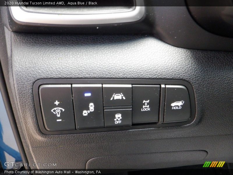 Aqua Blue / Black 2020 Hyundai Tucson Limited AWD