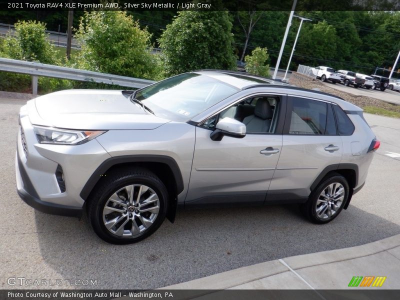  2021 RAV4 XLE Premium AWD Silver Sky Metallic