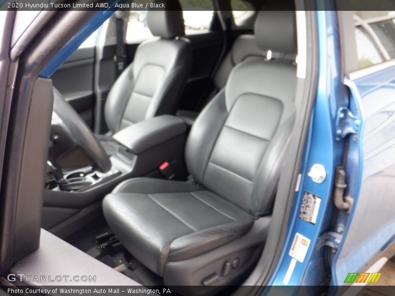 Aqua Blue / Black 2020 Hyundai Tucson Limited AWD