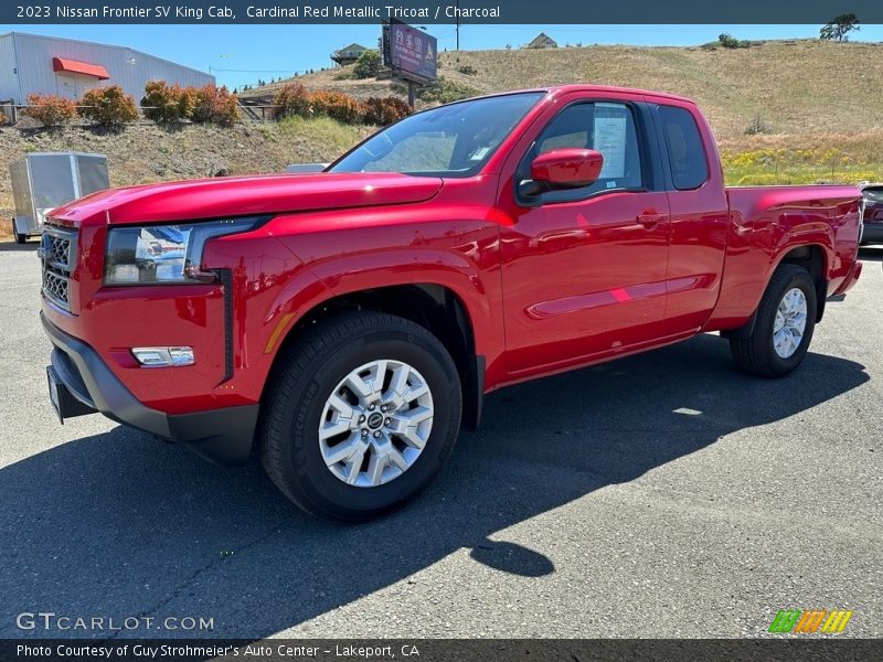  2023 Frontier SV King Cab Cardinal Red Metallic Tricoat