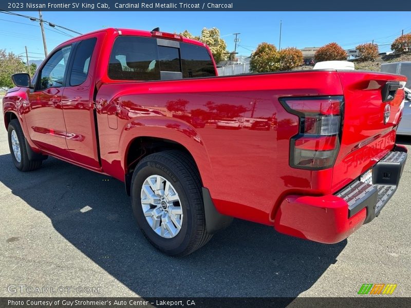 Cardinal Red Metallic Tricoat / Charcoal 2023 Nissan Frontier SV King Cab