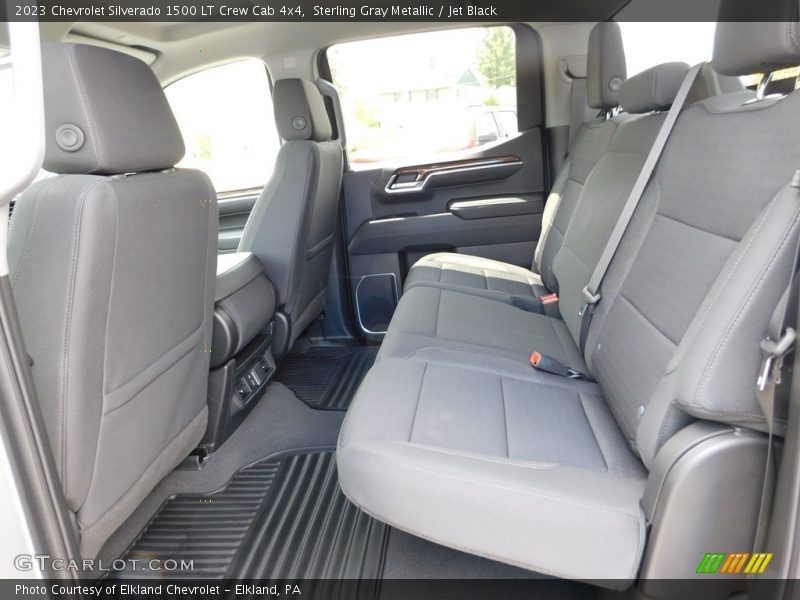 Sterling Gray Metallic / Jet Black 2023 Chevrolet Silverado 1500 LT Crew Cab 4x4