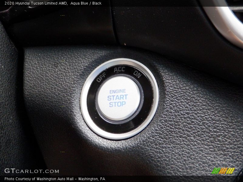 Aqua Blue / Black 2020 Hyundai Tucson Limited AWD