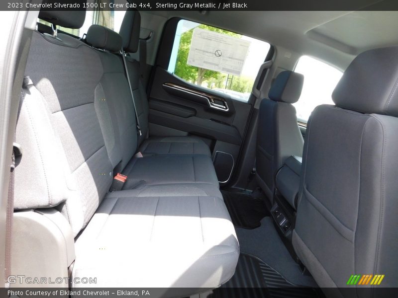 Sterling Gray Metallic / Jet Black 2023 Chevrolet Silverado 1500 LT Crew Cab 4x4