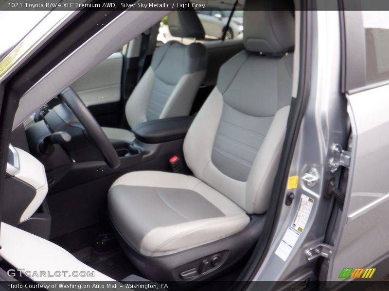 Front Seat of 2021 RAV4 XLE Premium AWD