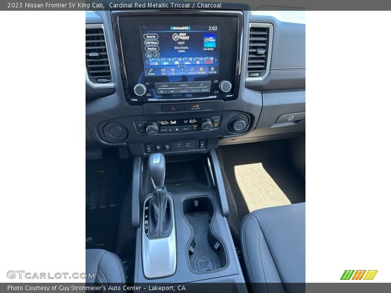 Controls of 2023 Frontier SV King Cab