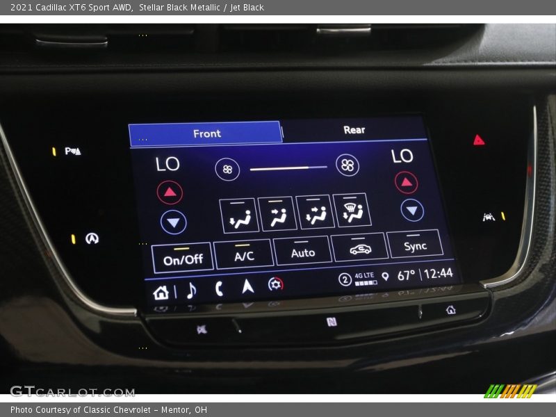 Stellar Black Metallic / Jet Black 2021 Cadillac XT6 Sport AWD