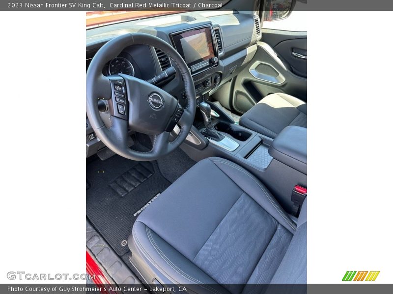 Front Seat of 2023 Frontier SV King Cab