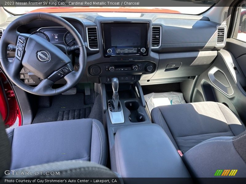  2023 Frontier SV King Cab Charcoal Interior
