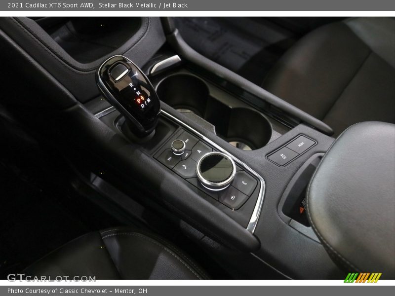 Stellar Black Metallic / Jet Black 2021 Cadillac XT6 Sport AWD