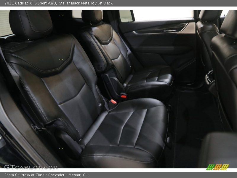Stellar Black Metallic / Jet Black 2021 Cadillac XT6 Sport AWD
