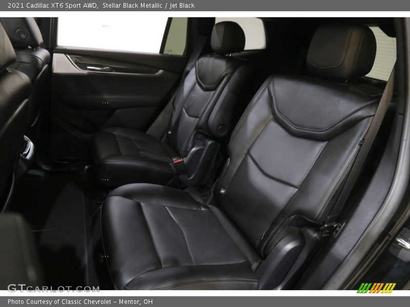 Stellar Black Metallic / Jet Black 2021 Cadillac XT6 Sport AWD