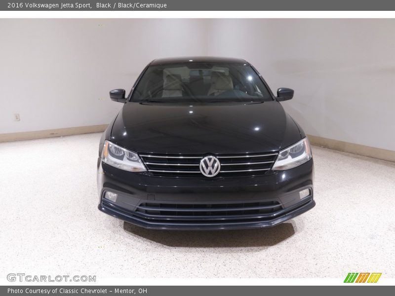 Black / Black/Ceramique 2016 Volkswagen Jetta Sport