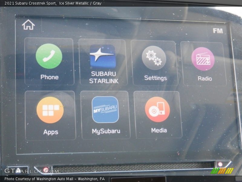 Ice Silver Metallic / Gray 2021 Subaru Crosstrek Sport