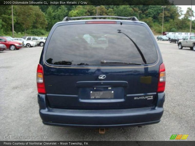 Indigo Blue Metallic / Gray 2000 Oldsmobile Silhouette GL