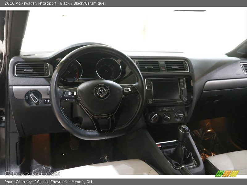 Dashboard of 2016 Jetta Sport