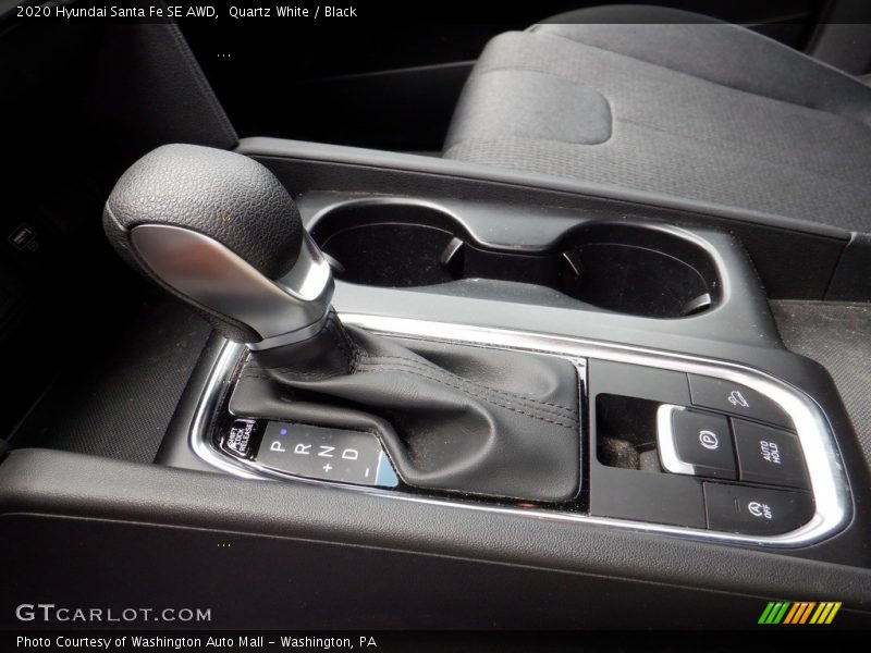 Quartz White / Black 2020 Hyundai Santa Fe SE AWD