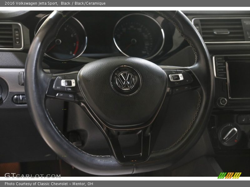  2016 Jetta Sport Steering Wheel