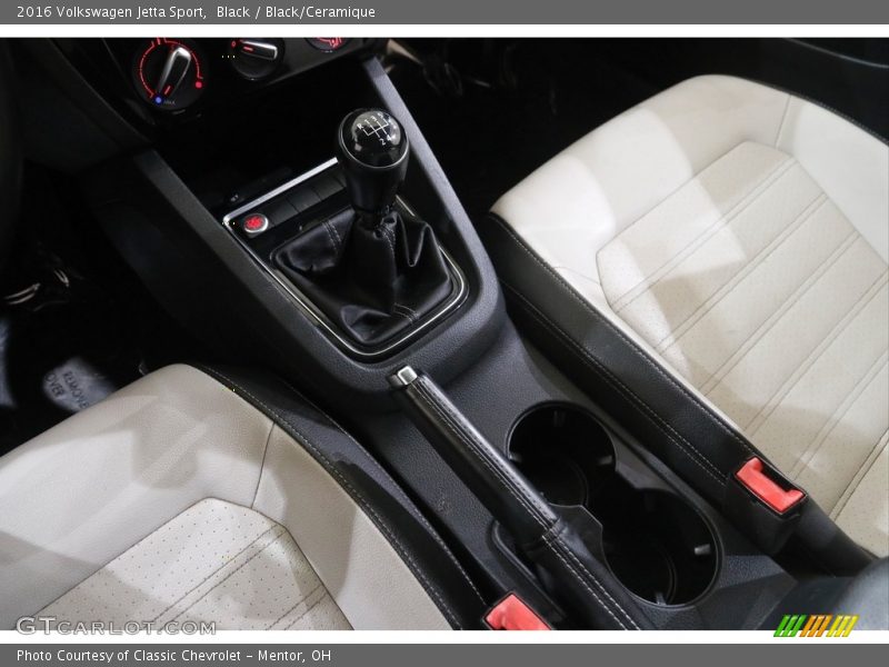 Black / Black/Ceramique 2016 Volkswagen Jetta Sport