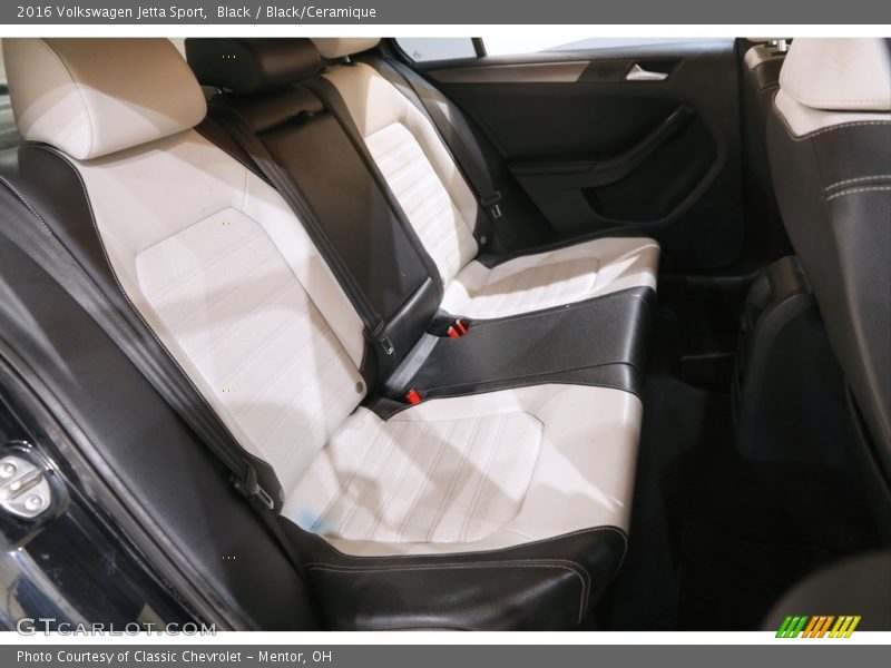 Rear Seat of 2016 Jetta Sport