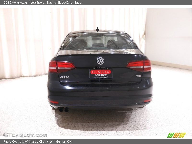 Black / Black/Ceramique 2016 Volkswagen Jetta Sport