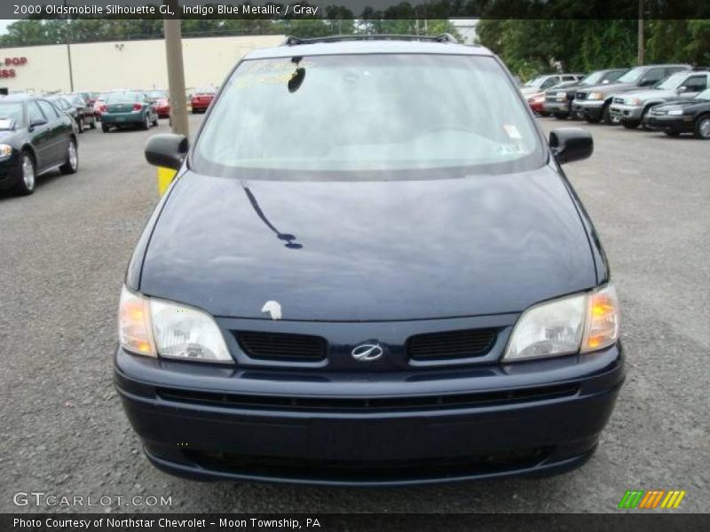 Indigo Blue Metallic / Gray 2000 Oldsmobile Silhouette GL