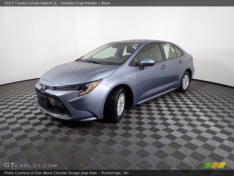 Celestite Gray Metallic / Black 2021 Toyota Corolla Hybrid LE