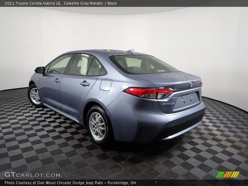 Celestite Gray Metallic / Black 2021 Toyota Corolla Hybrid LE