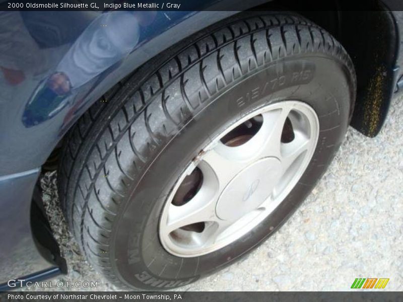 Indigo Blue Metallic / Gray 2000 Oldsmobile Silhouette GL