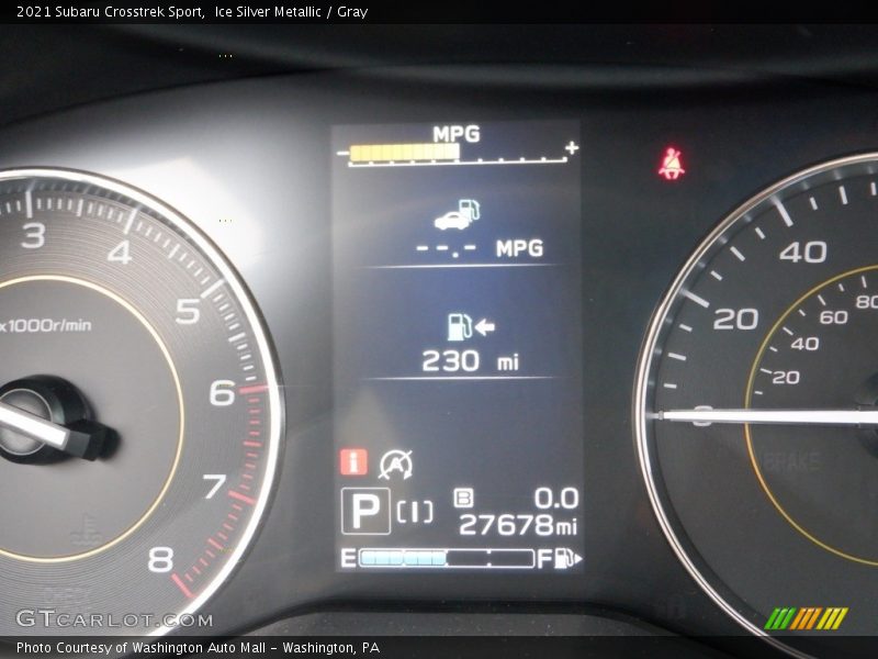 Ice Silver Metallic / Gray 2021 Subaru Crosstrek Sport