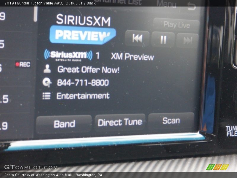 Dusk Blue / Black 2019 Hyundai Tucson Value AWD