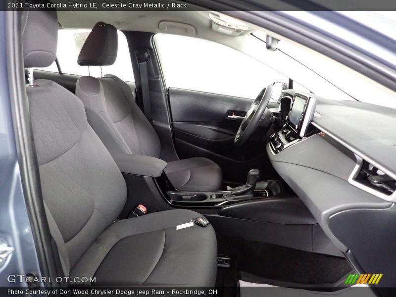 Celestite Gray Metallic / Black 2021 Toyota Corolla Hybrid LE