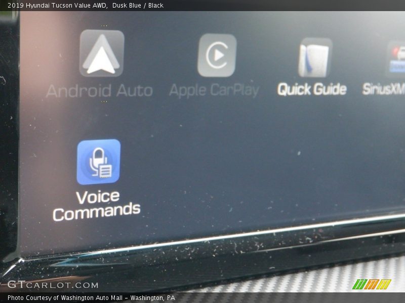 Dusk Blue / Black 2019 Hyundai Tucson Value AWD