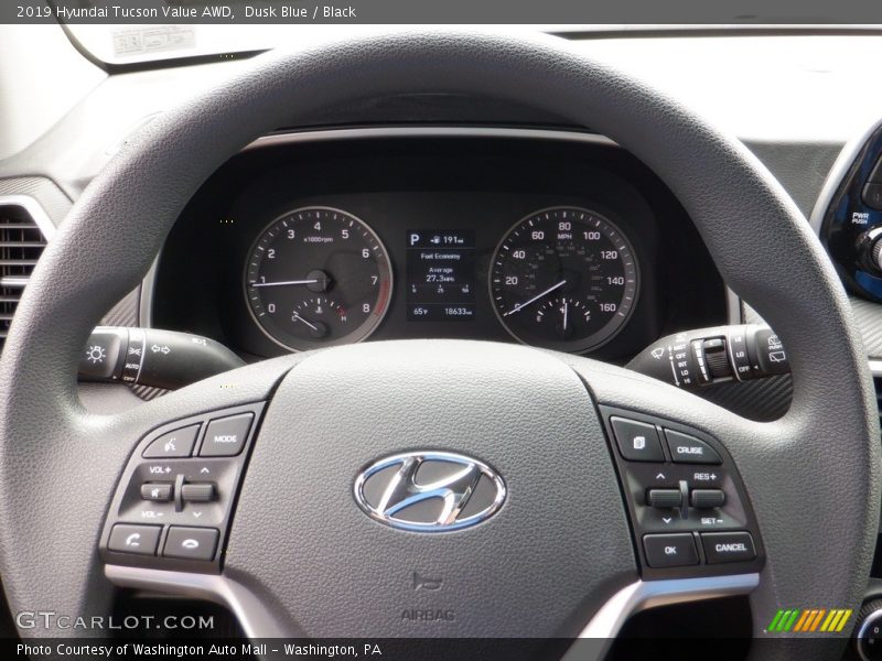 Dusk Blue / Black 2019 Hyundai Tucson Value AWD