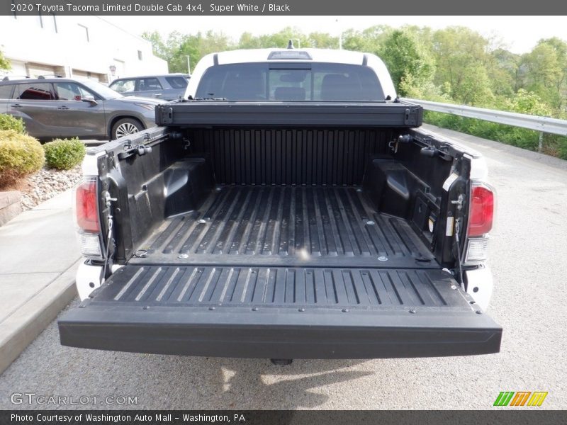 Super White / Black 2020 Toyota Tacoma Limited Double Cab 4x4