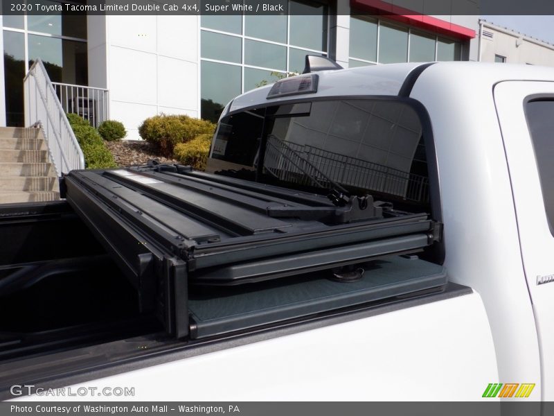 Super White / Black 2020 Toyota Tacoma Limited Double Cab 4x4